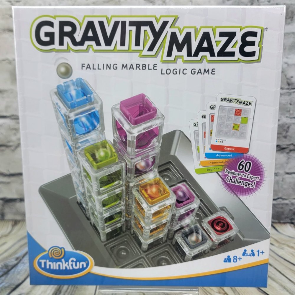 ThinkFun Gravity Maze Marble Run Brain Game Marble Logic Family Boys & Girls‎ 8+